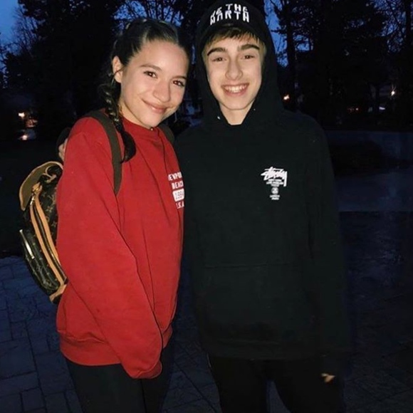 Brandy Melville Tops - NWOT Brandy Melville Erica Red Newport Sweatshirt